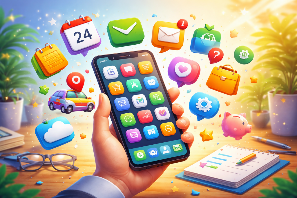 Aplicativos em alta este Mês