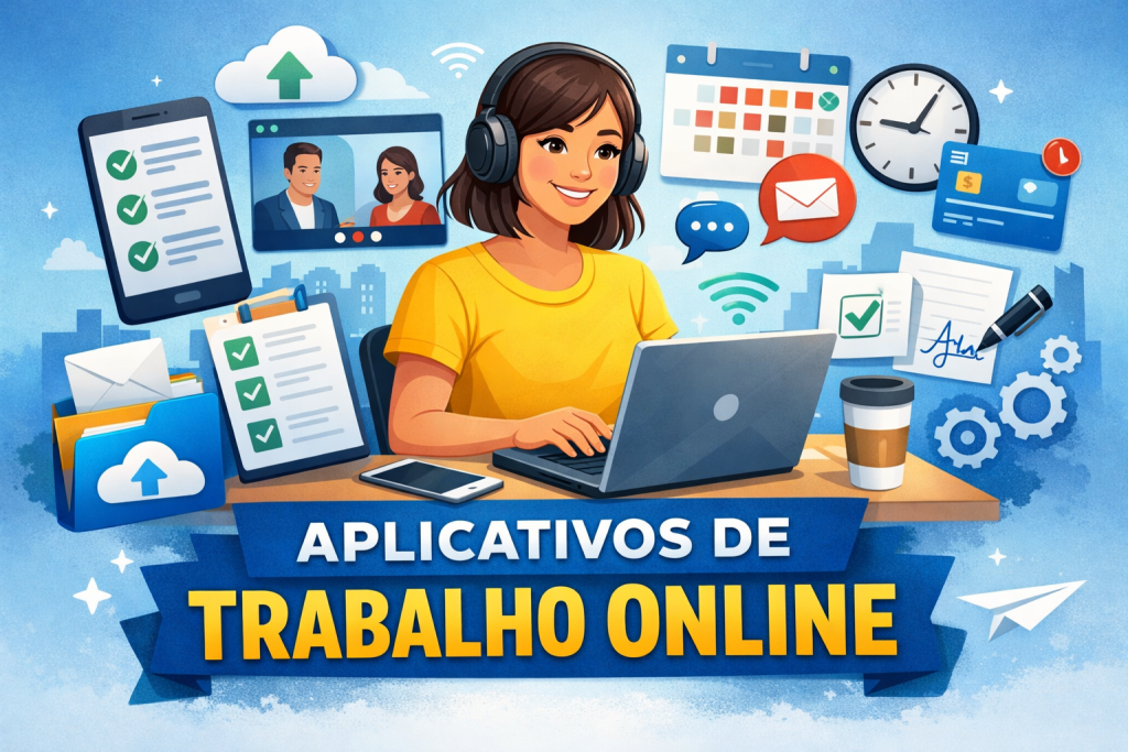 Aplicativos de trabalho online